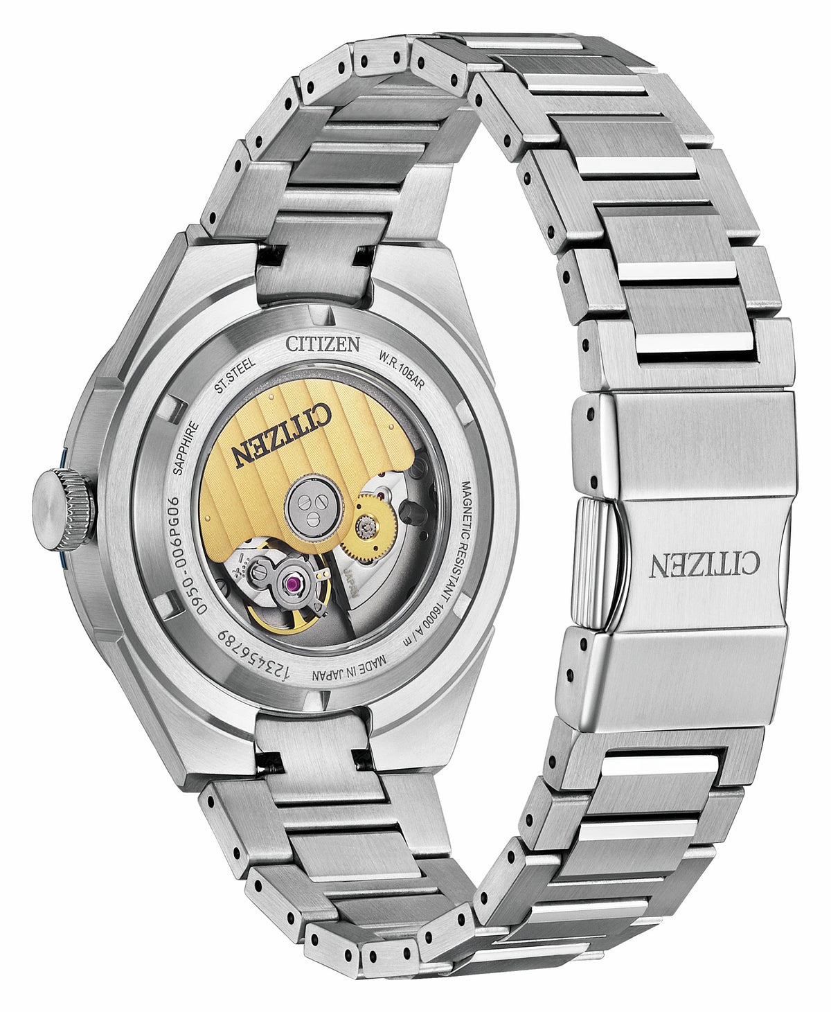 Citizen Series8 870 Blue Dial Stainless Steel Bracelet NA1037-53L