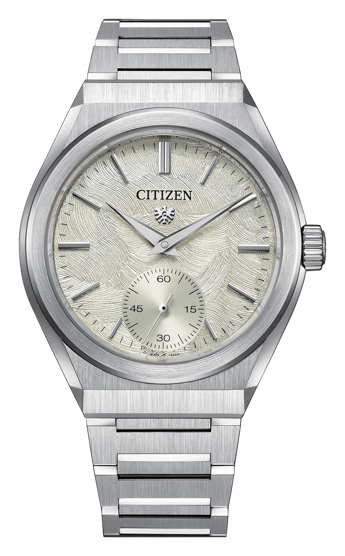 Citizen The CITIZEN Caliber 0200 Silver-Tone Dial Stainless Steel Bracelet NC0201-54A