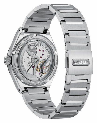 Citizen The CITIZEN Caliber 0200 Silver-Tone Dial Stainless Steel Bracelet NC0201-54A