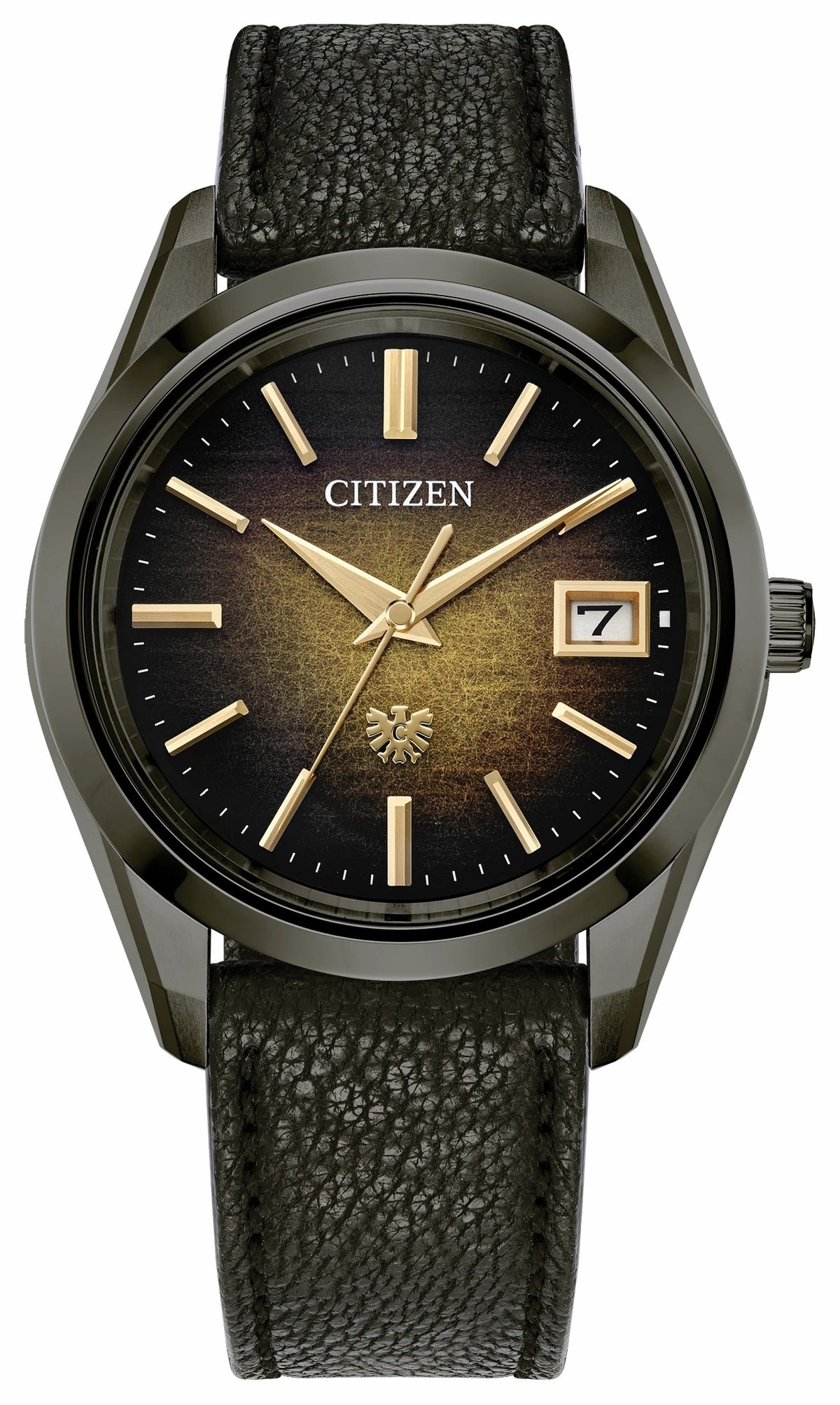 Citizen The CITIZEN Brown Dial Leather Strap AQ4106-18X