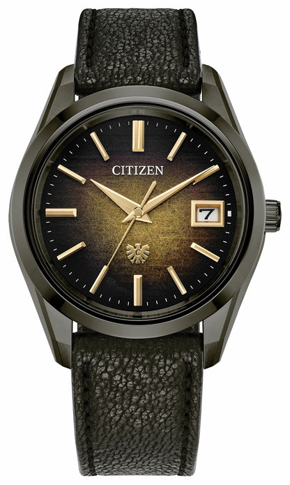 Citizen The CITIZEN Brown Dial Leather Strap AQ4106-18X