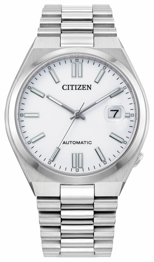 Citizen TSUYOSA White Dial Stainless Steel Bracelet NJ0150-56A