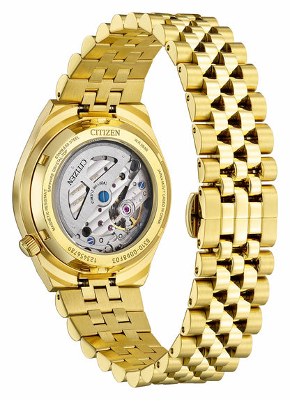 Citizen TSUYOSA 60 37mm Silver-Tone Dial Stainless Steel Bracelet NK0032-56A
