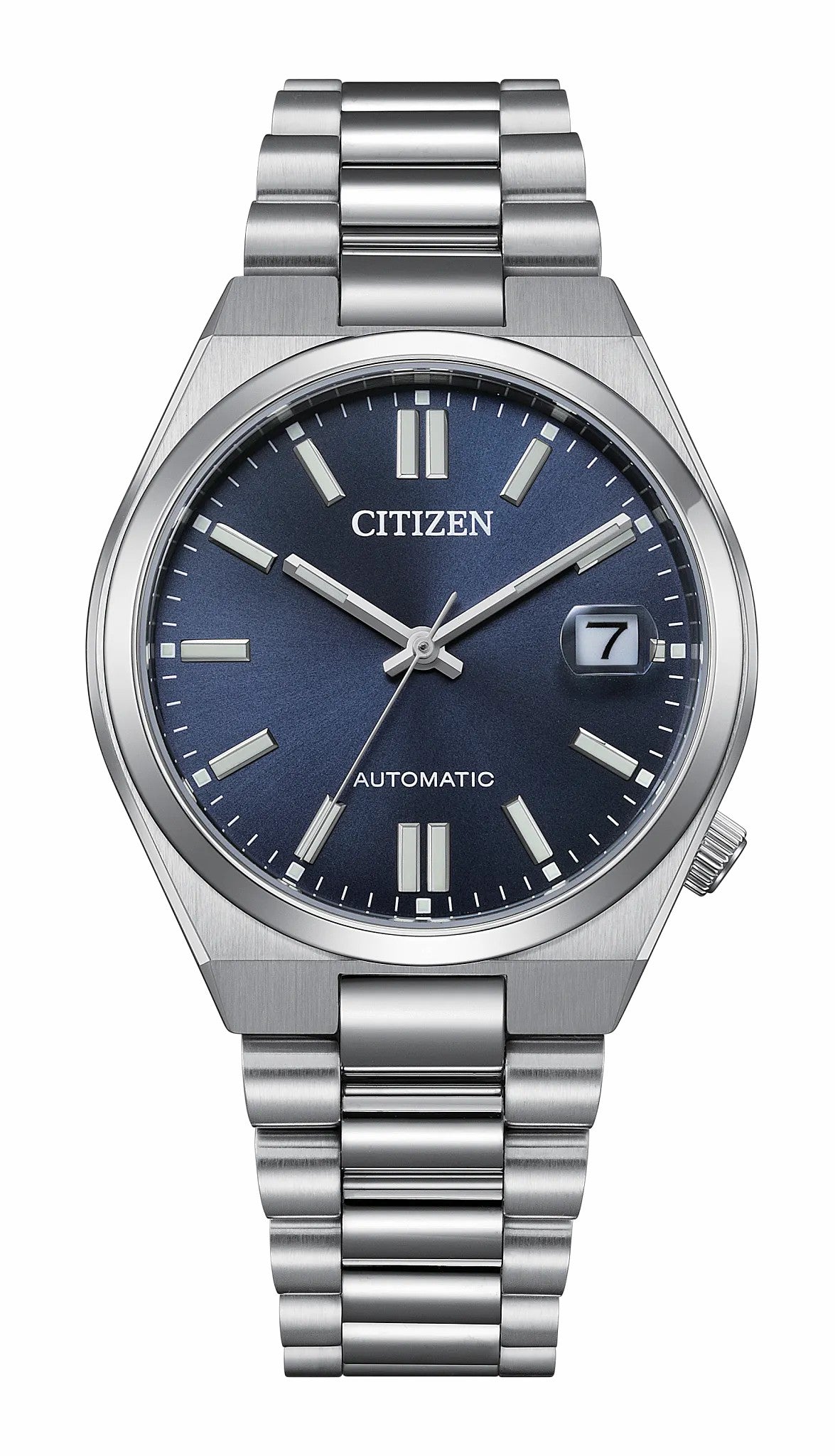Citizen TSUYOSA 37mm Blue Dial Stainless Steel Bracelet NJ0200-50M