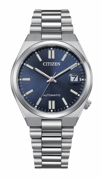 Citizen TSUYOSA 37mm Blue Dial Stainless Steel Bracelet NJ0200-50M