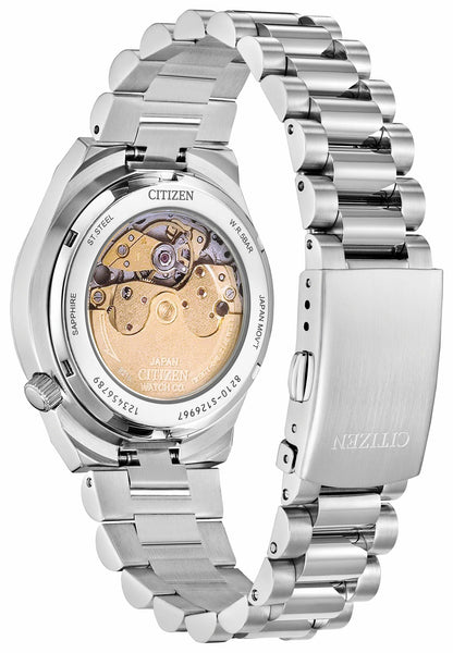 Citizen TSUYOSA 37mm Purple Dial Stainless Steel Bracelet NJ0200-50W