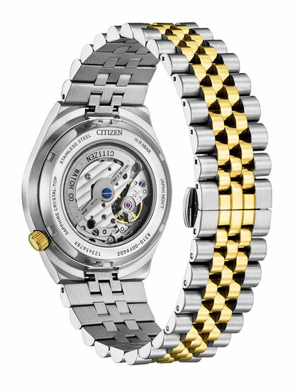 Citizen TSUYOSA 60 Green Dial Stainless Steel Bracelet NK0024-54X