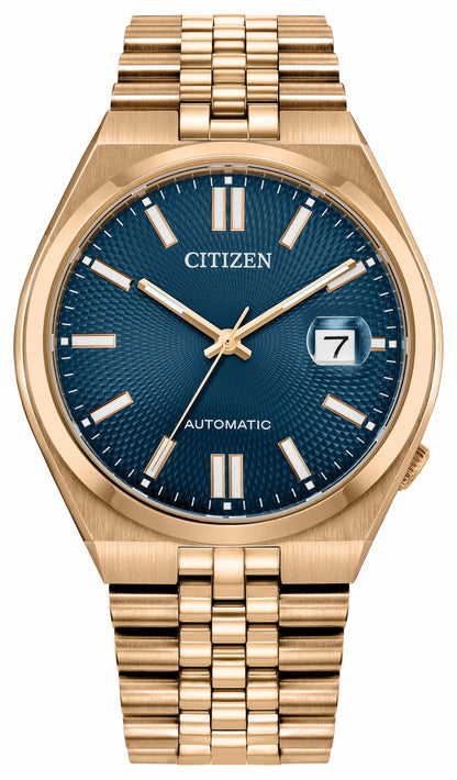 Citizen TSUYOSA 60 Blue Dial Stainless Steel Bracelet NK0023-57L