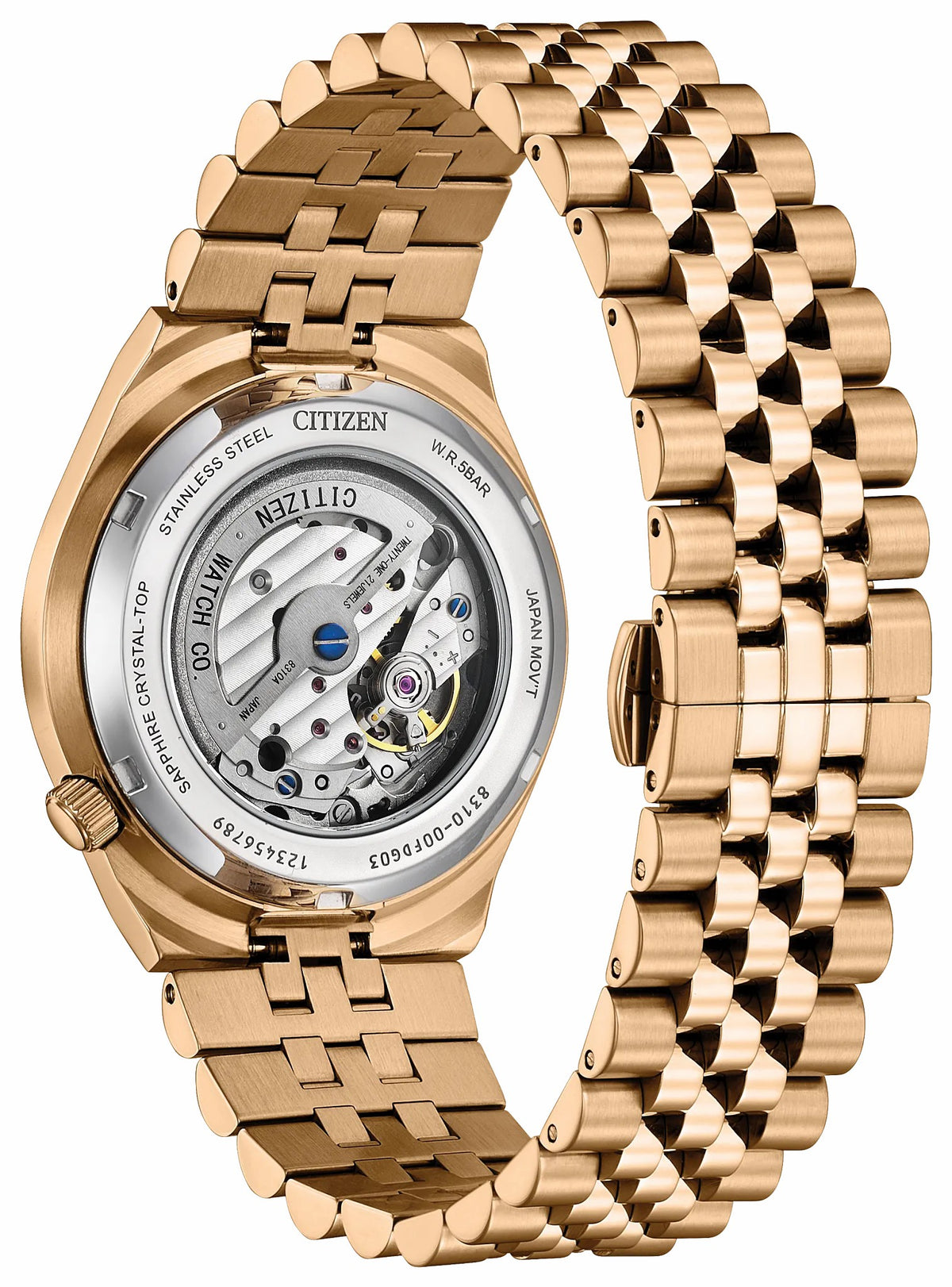 Citizen TSUYOSA 60 Blue Dial Stainless Steel Bracelet NK0023-57L