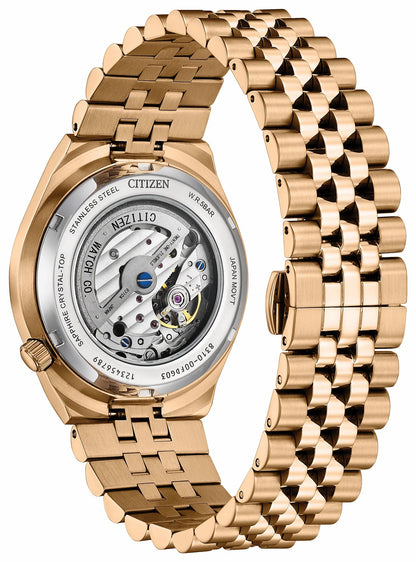 Citizen TSUYOSA 60 Blue Dial Stainless Steel Bracelet NK0023-57L