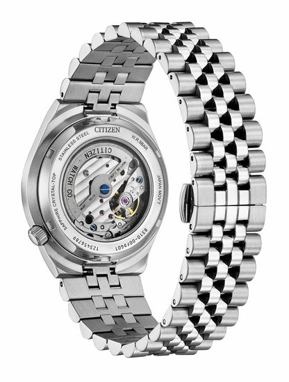 Citizen TSUYOSA 60 Black Dial Stainless Steel Bracelet NK0020-55E