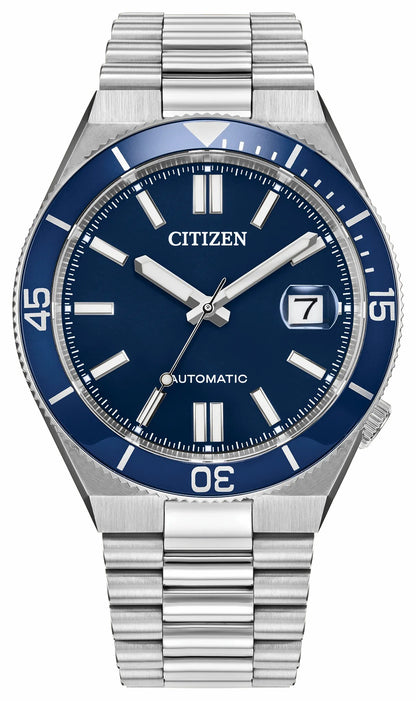 Citizen TSUYOSA Shore Navy Dial Stainless Steel Bracelet NJ0230-59L