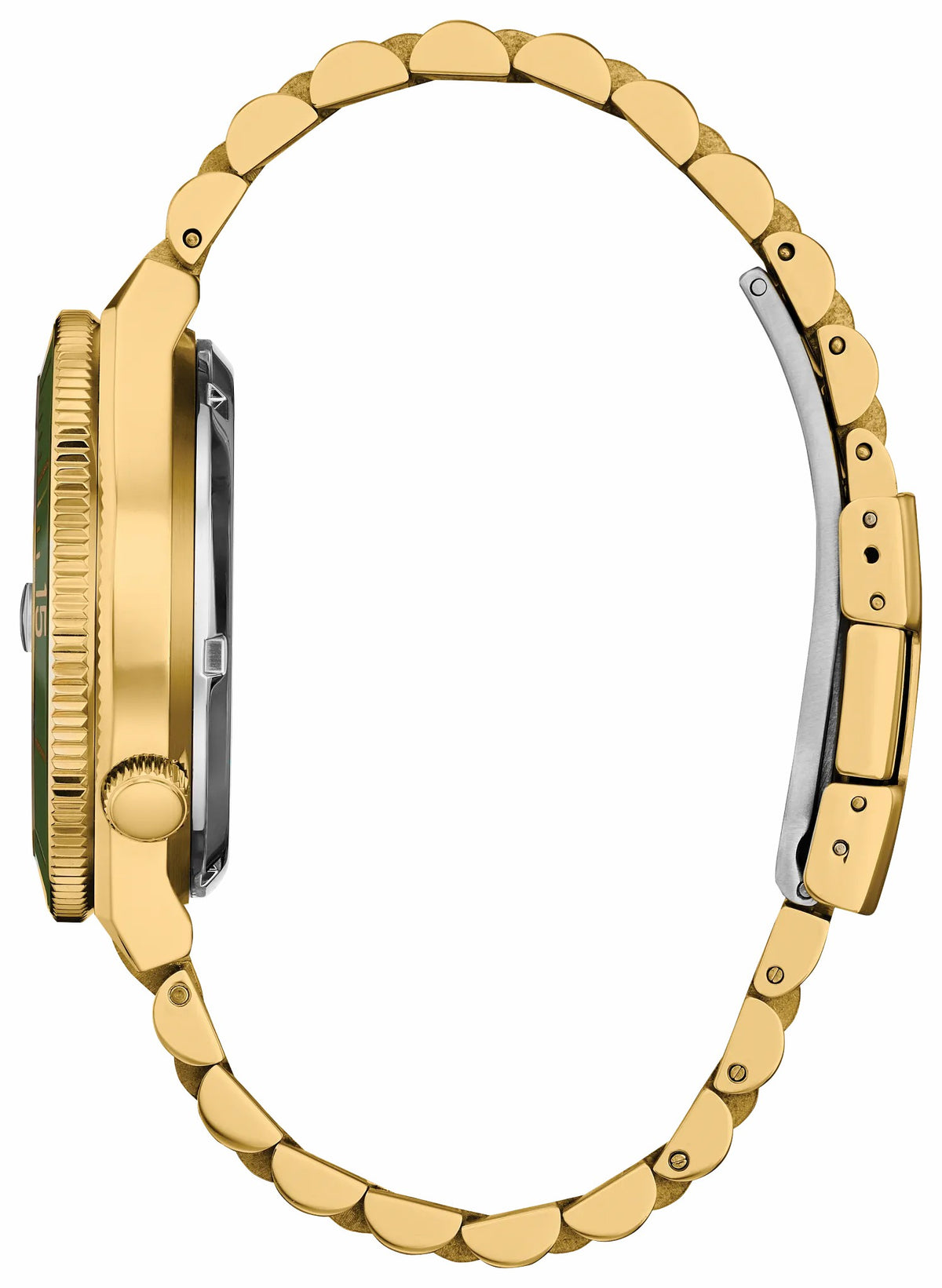 Citizen TSUYOSA Shore Green Dial Stainless Steel Bracelet NJ0232-53X
