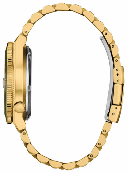 Citizen TSUYOSA Shore Green Dial Stainless Steel Bracelet NJ0232-53X