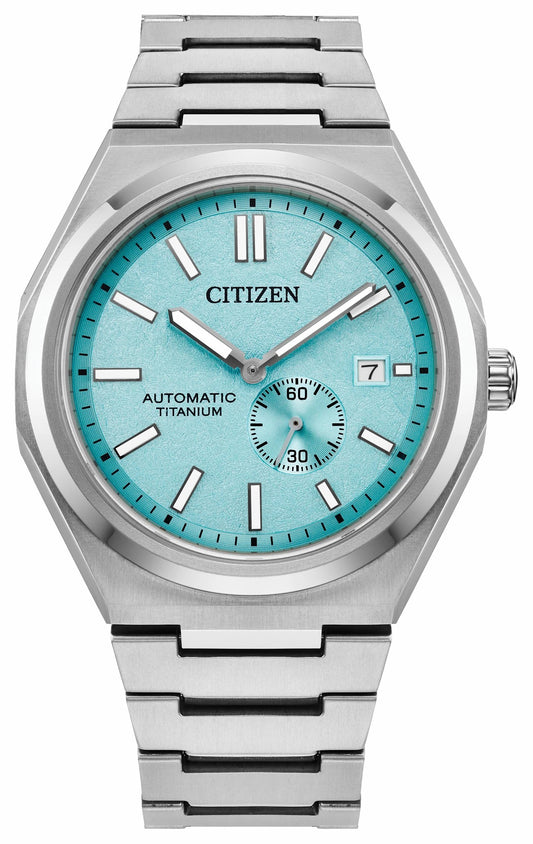 Citizen Zenshin Mechanical Dial Super Titanium Bracelet NJ0180-80M