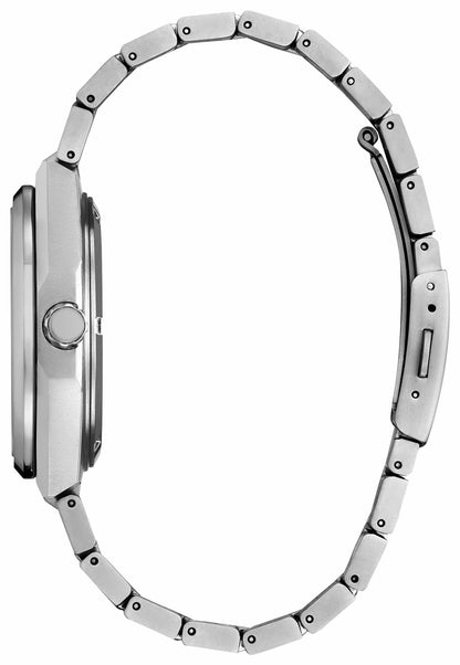 Citizen Zenshin Mechanical White Dial Super Titanium Bracelet NJ0180-80A