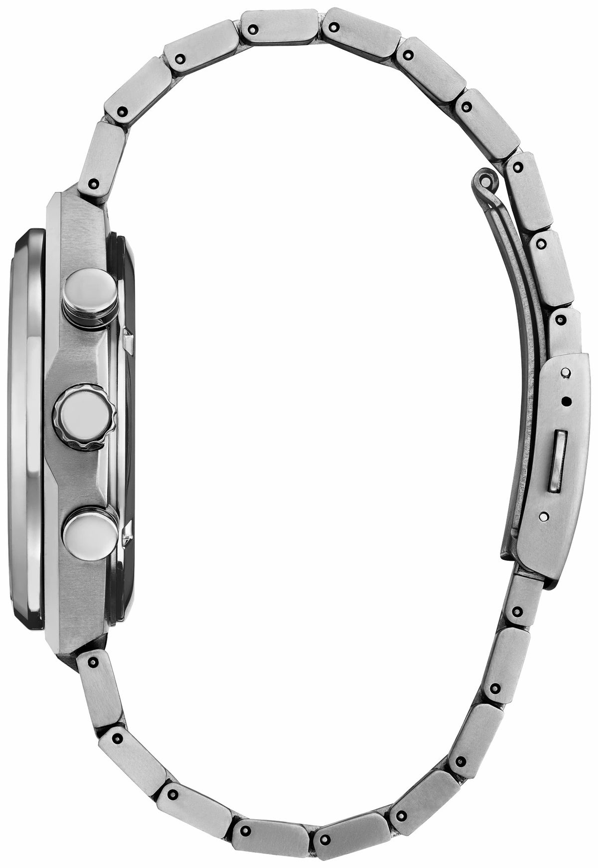 Citizen Zenshin Chrono Silver-Tone Dial Super Titanium Bracelet CA4610-85A