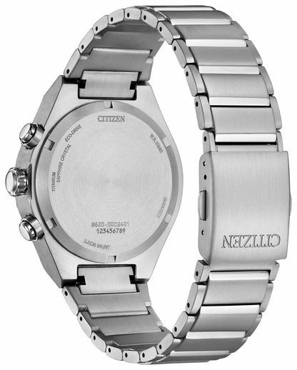 Citizen Zenshin Senkei White Dial Super Titanium Bracelet CA4690-51A