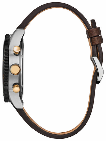 Citizen Terra Force Brown Dial Leather Strap CA4746-08X