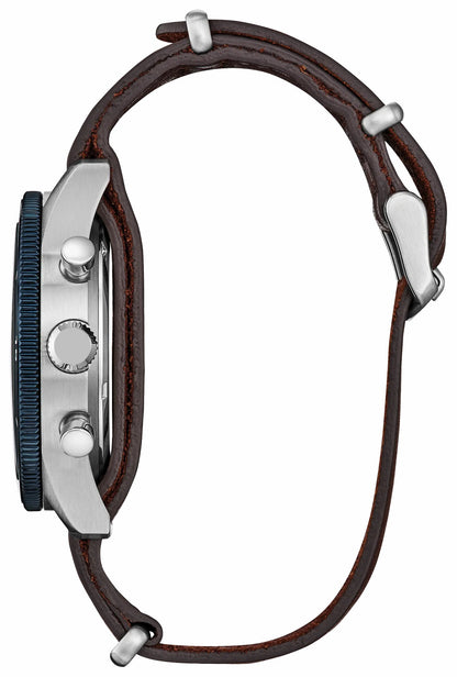 Citizen Terra Force Blue Dial Leather Strap CA4747-05L