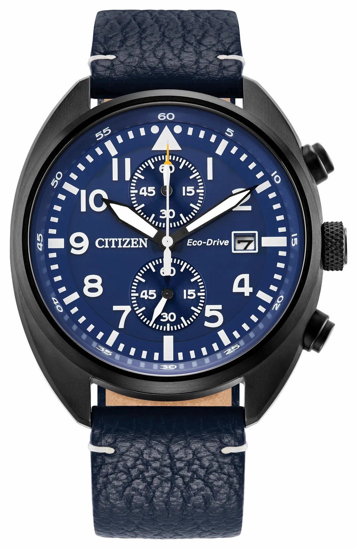 Citizen Sport Casual Blue Dial Leather Strap CA7048-08L