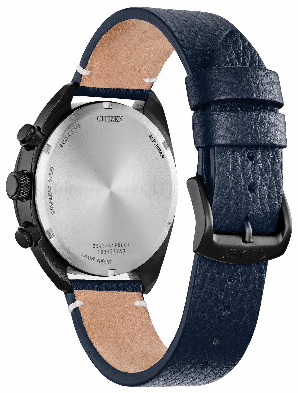 Citizen Sport Casual Blue Dial Leather Strap CA7048-08L