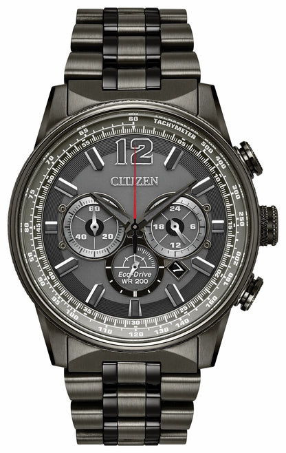 Citizen Nighthawk - Men's Eco-Drive CA4377-53H Chronograph Watch
