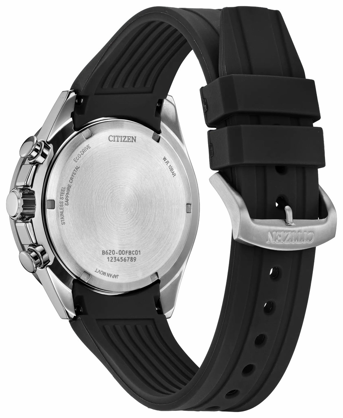 Citizen Endeavor Chrono Black Dial Polyurethane Strap CA4730-08E