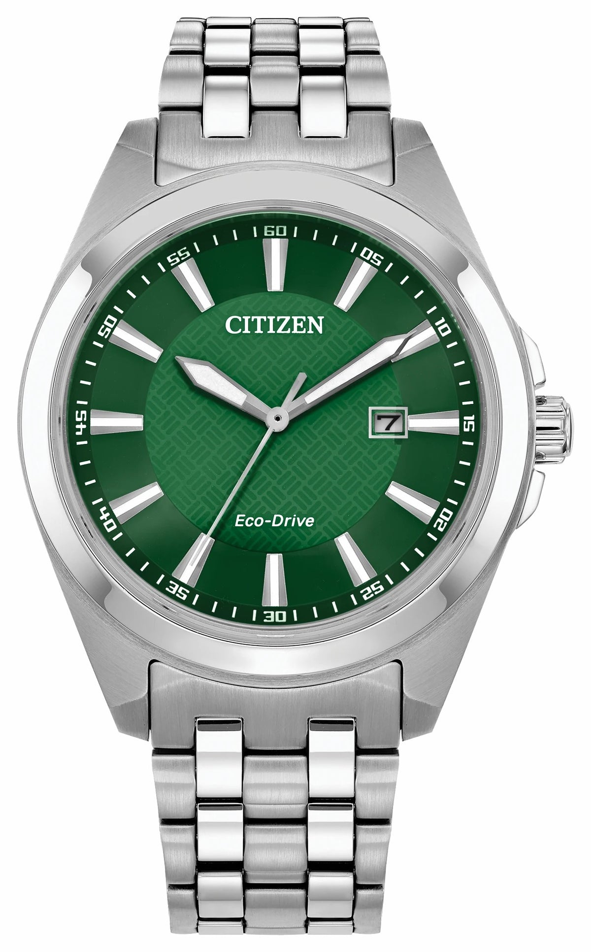Citizen Peyten Green Dial Stainless Steel Bracelet BM7530-50X