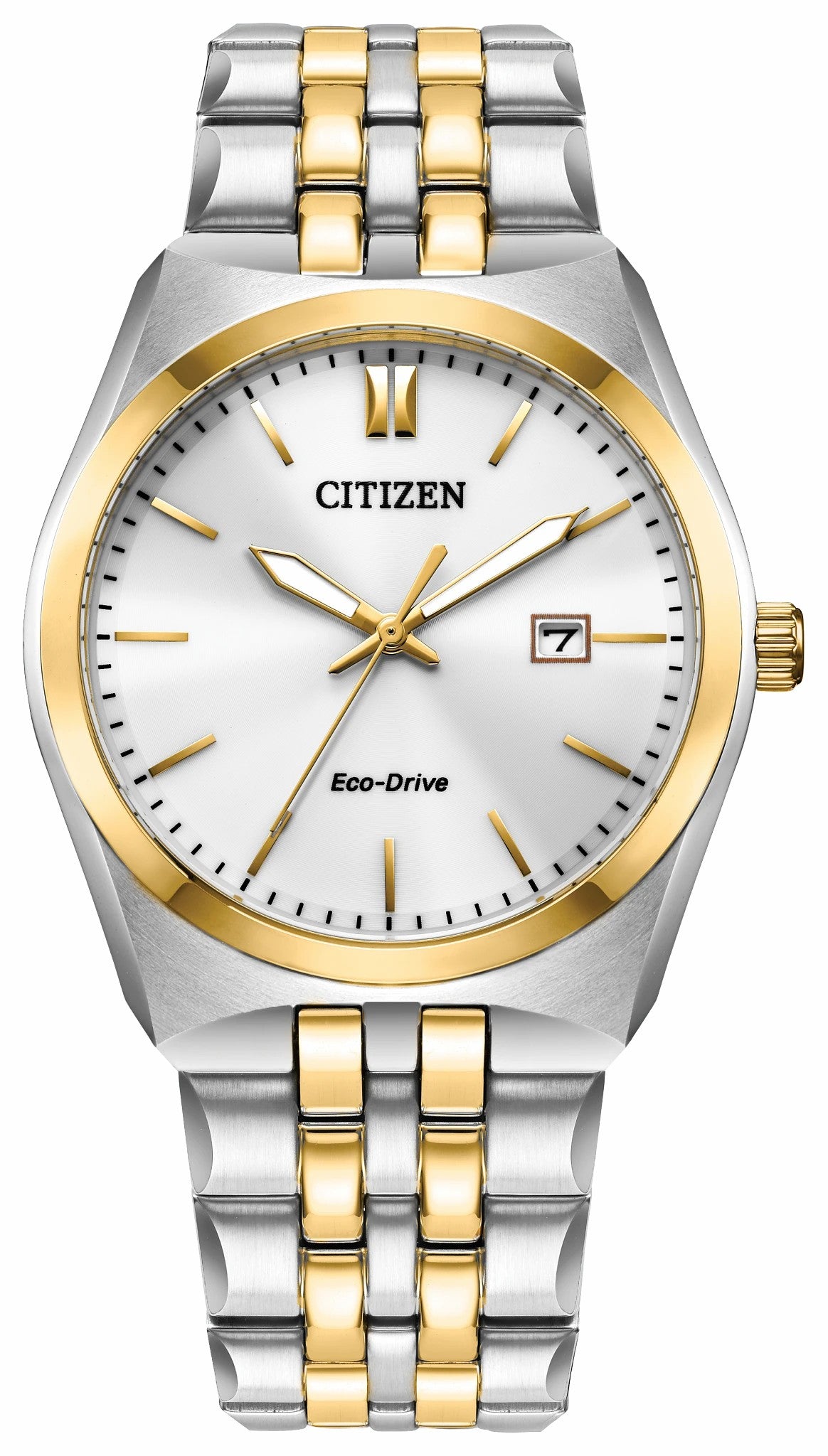 Citizen Corso White Dial Stainless Steel Bracelet BM7334-58B