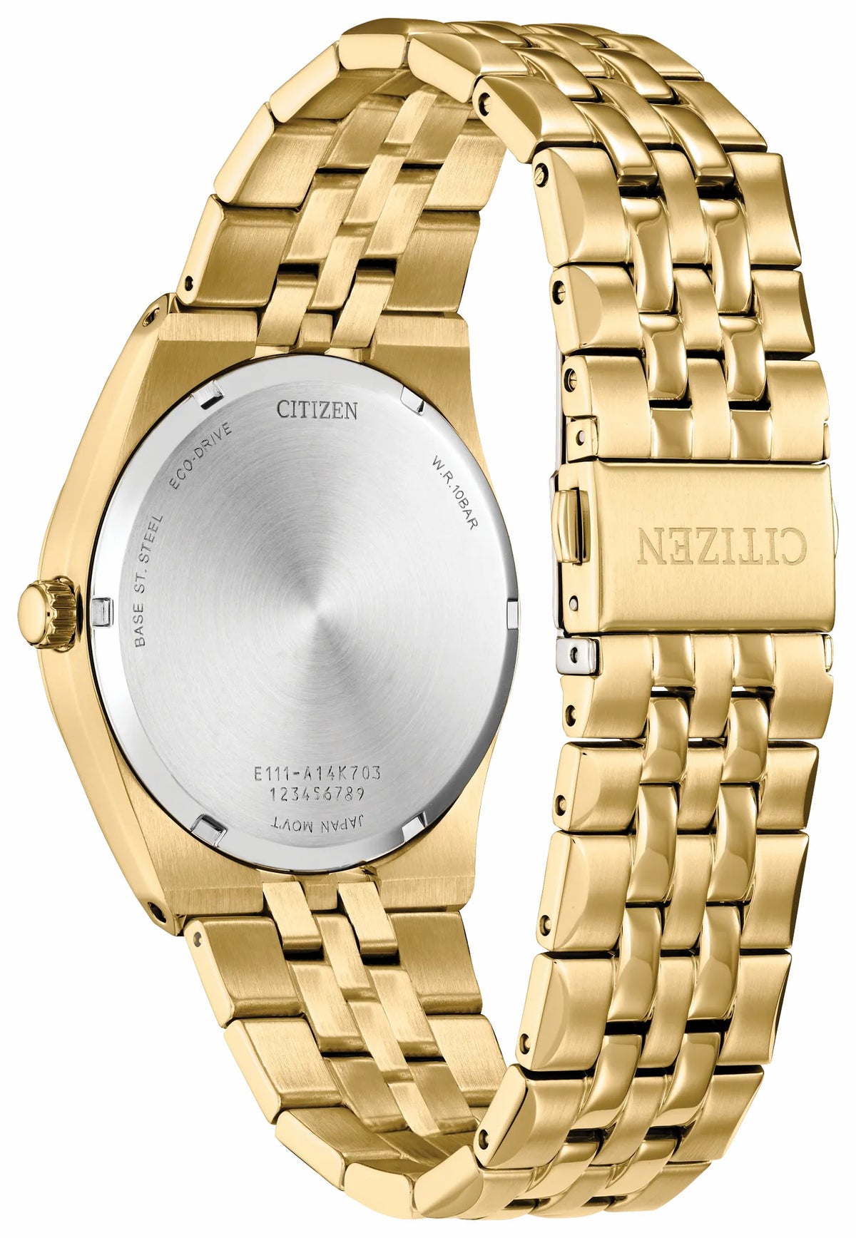 Citizen Corso Black Dial Stainless Steel Bracelet BM7333-85E