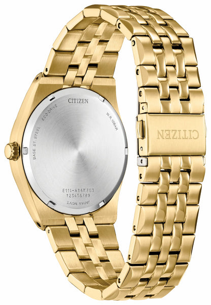 Citizen Corso Black Dial Stainless Steel Bracelet BM7333-85E