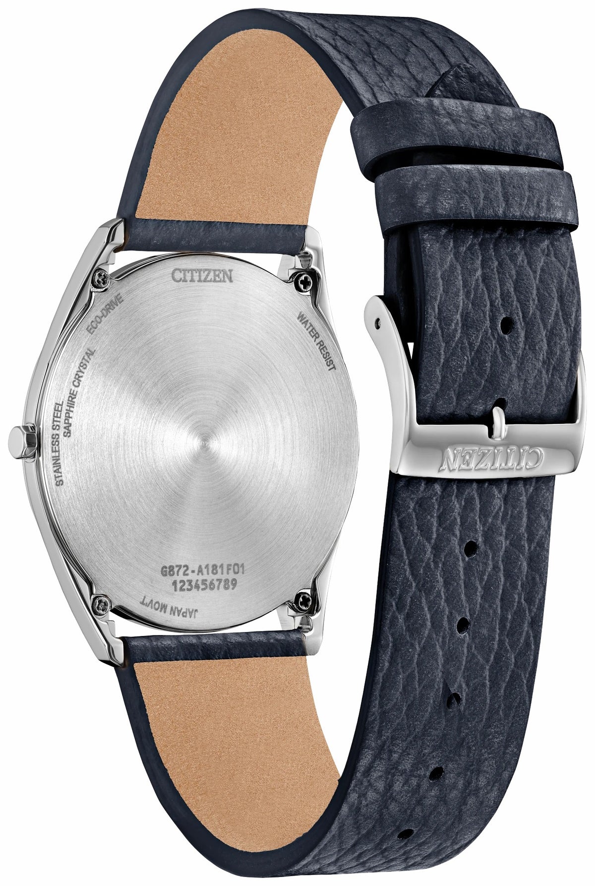 Citizen Suratto Blue Dial Leather Strap AR3120-08L