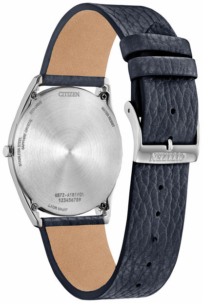 Citizen Suratto Blue Dial Leather Strap AR3120-08L
