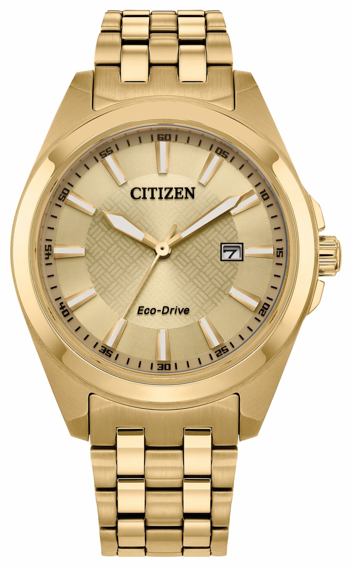 Citizen Peyten Champagne Dial Stainless Steel Bracelet BM7532-54P