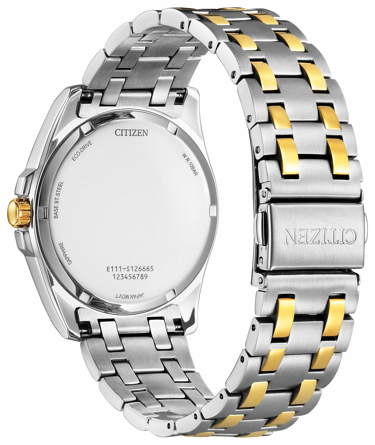 Citizen Peyten Silver-Tone Dial Stainless Steel Bracelet BM7534-59A