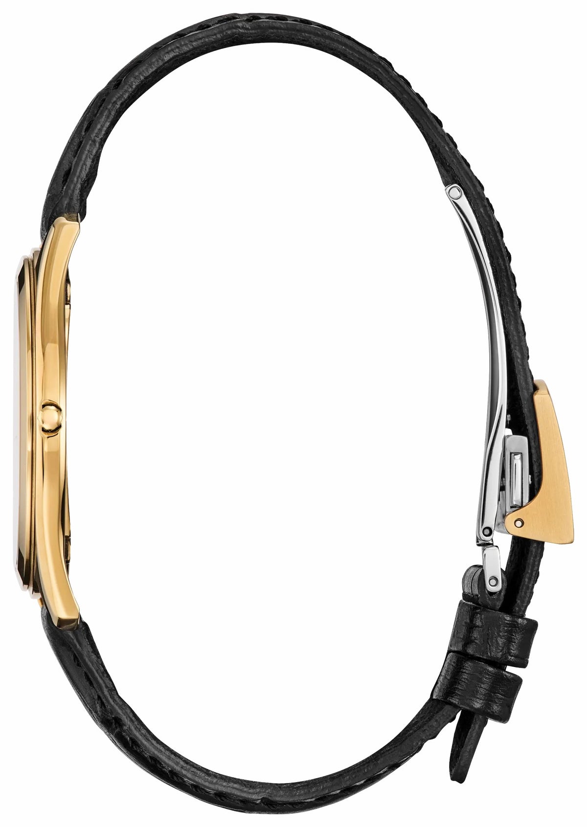 Citizen Eco-Drive One Black Dial Crocodile Strap AQ5022-02E