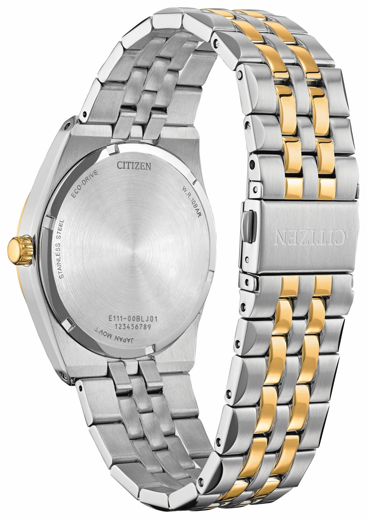 Citizen Corso Diamond Black Dial Stainless Steel Bracelet BM7644-51E