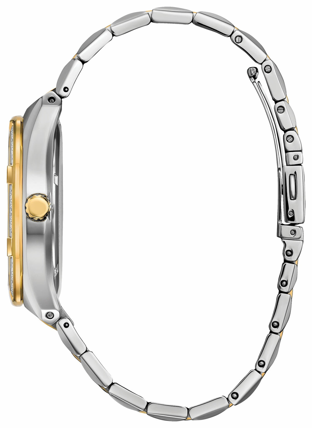 Citizen Corso Diamond Black Dial Stainless Steel Bracelet BM7644-51E