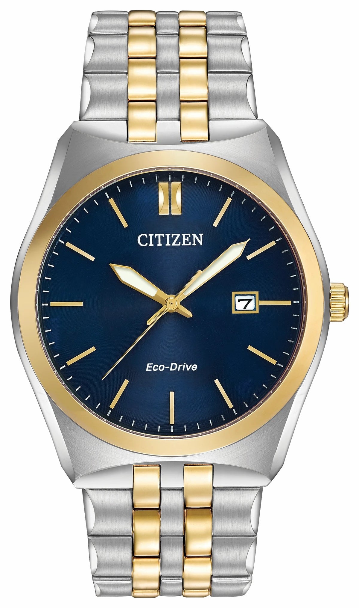 Citizen Corso - Men's Eco-Drive BM7334-58L Two Tone Blue Dial Watch