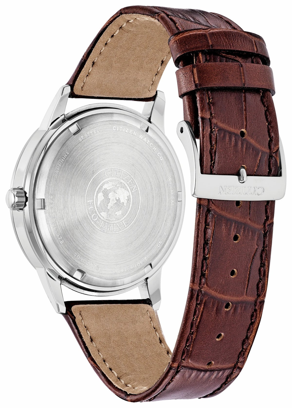 Citizen Corso - Men's Eco-Drive BU2070-12L Leather Strap Watch