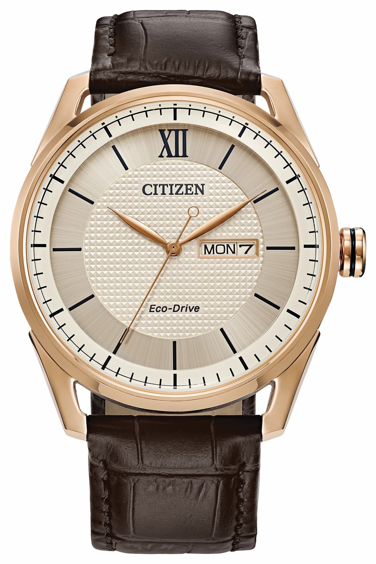 Citizen Classic Ivory Dial Leather Strap AW0082-01A