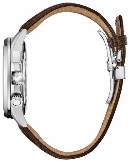 Citizen Calendrier - Men's Eco-Drive BU2020-29X Brown Leather Watch