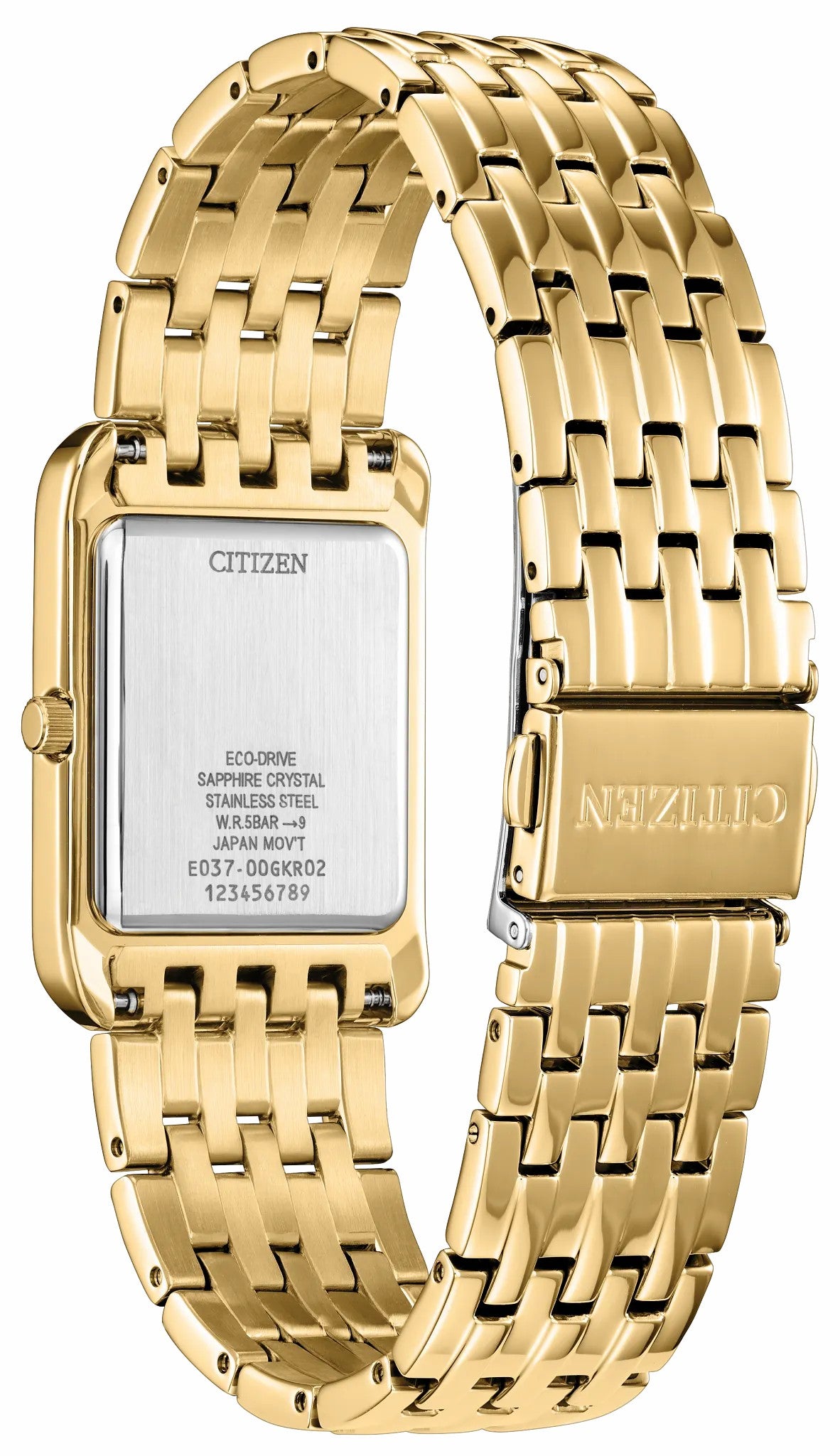 Citizen Addysen Red Dial Stainless Steel Bracelet BJ6572-54X
