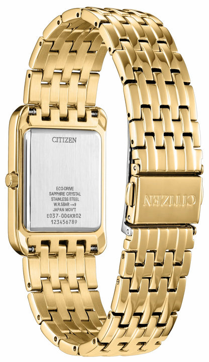 Citizen Addysen Red Dial Stainless Steel Bracelet BJ6572-54X