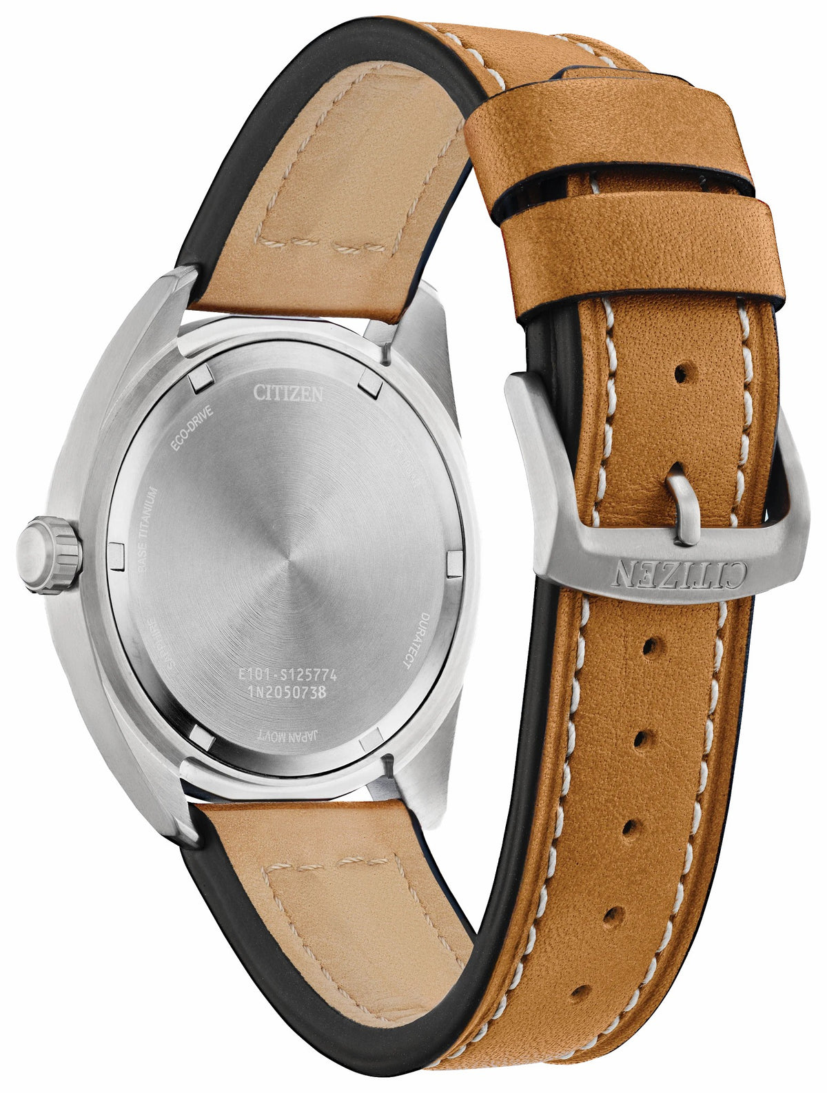 Citizen Garrison Green Dial Leather Strap BM8560-02X