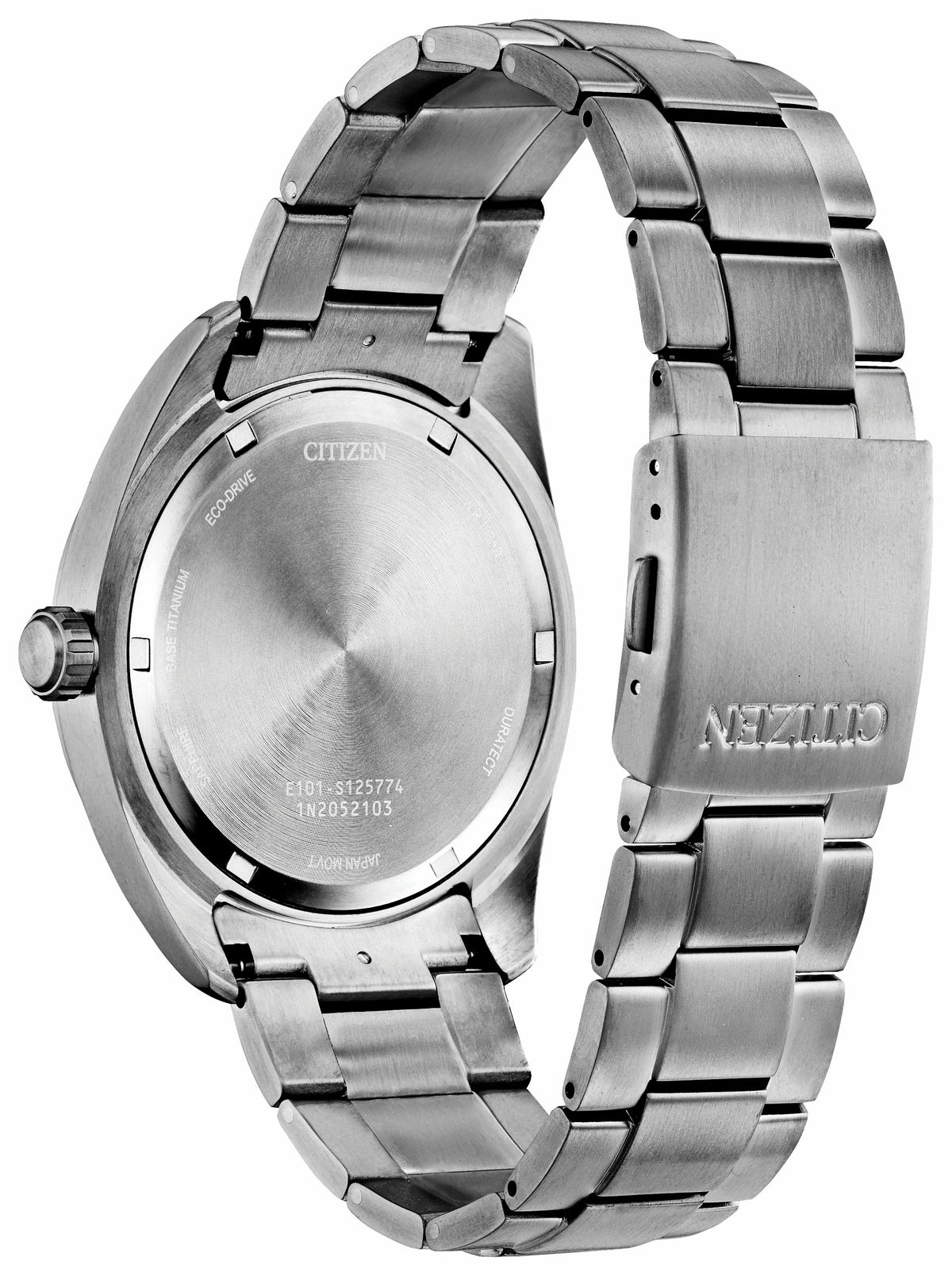Citizen Garrison Black Dial Super Titanium Bracelet BM8560-53E
