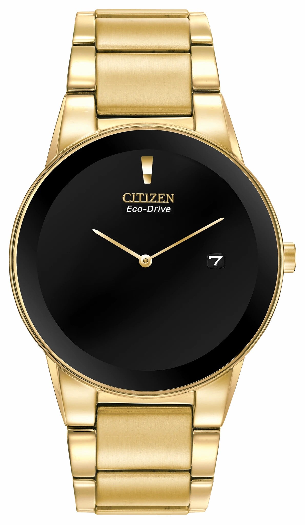 Citizen Axiom - Men's Eco-Drive AU1062-56E Black Blank Face Watch