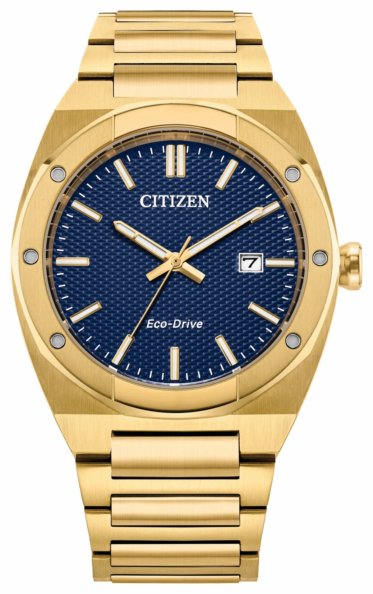 Citizen Sport Luxury Blue Dial Stainless Steel Bracelet BM7662-59L