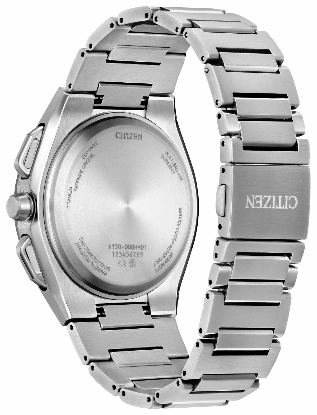 Citizen Satellite Wave X Blue Dial Super Titanium Bracelet CC3097-52L
